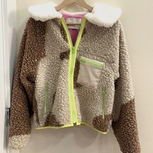 Sandy Liang Bells Zip Fleece - Woody - XS